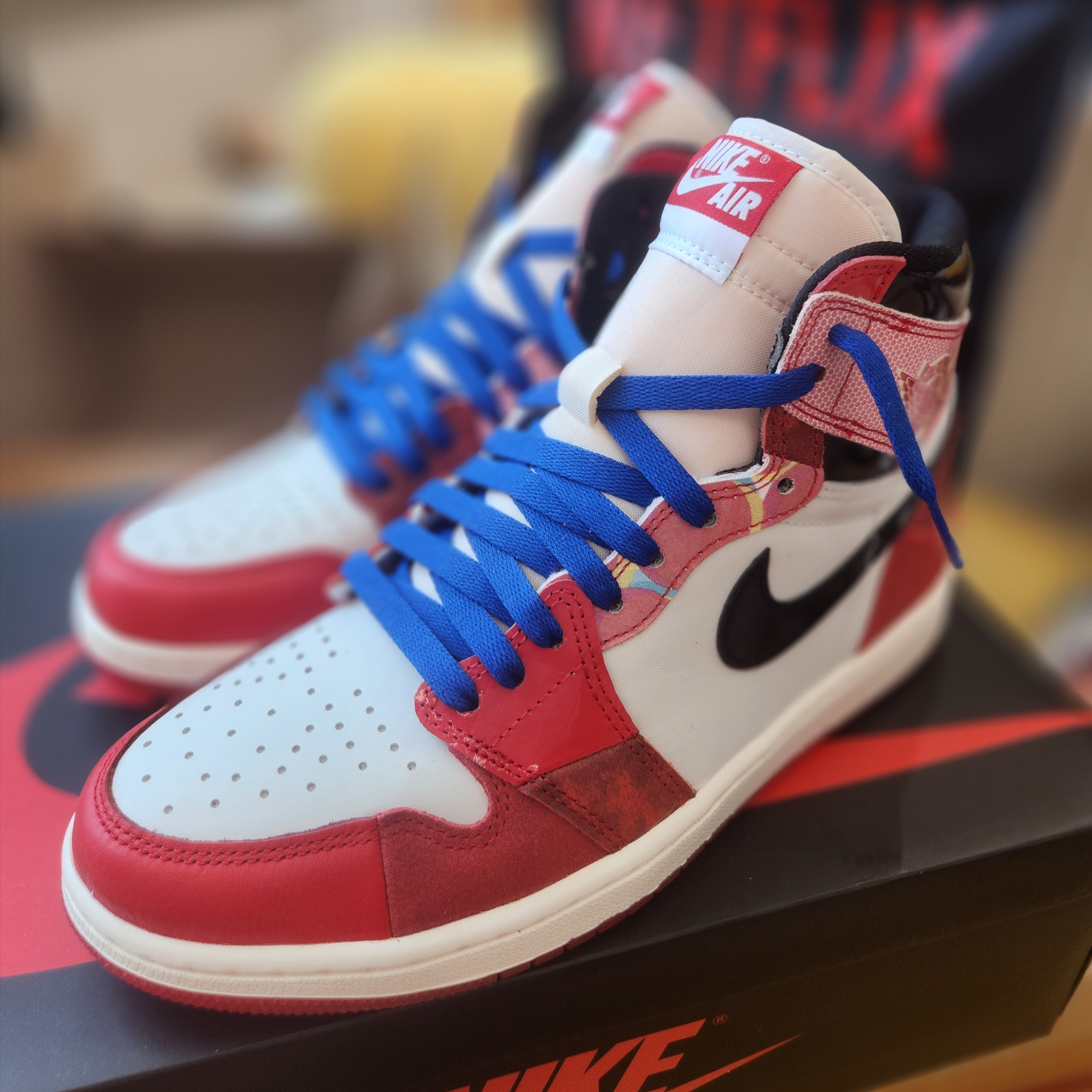 Jordan 1 Retro High Spider-Man Next Chapter 착용 스타일