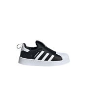 (C) Adidas Superstar 360 Black White