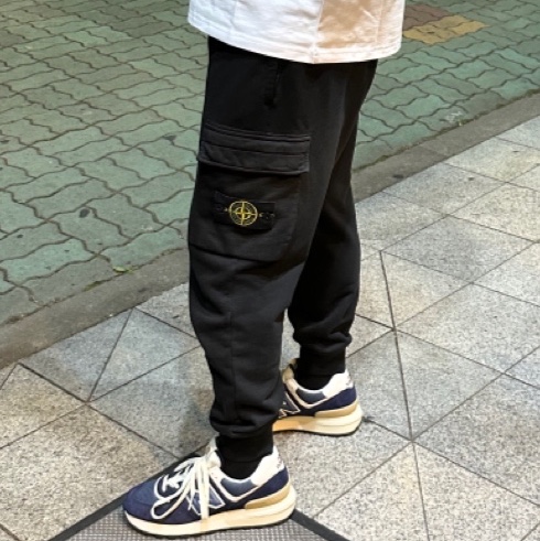 New Balance 574 Legacy Navy 착용 스타일