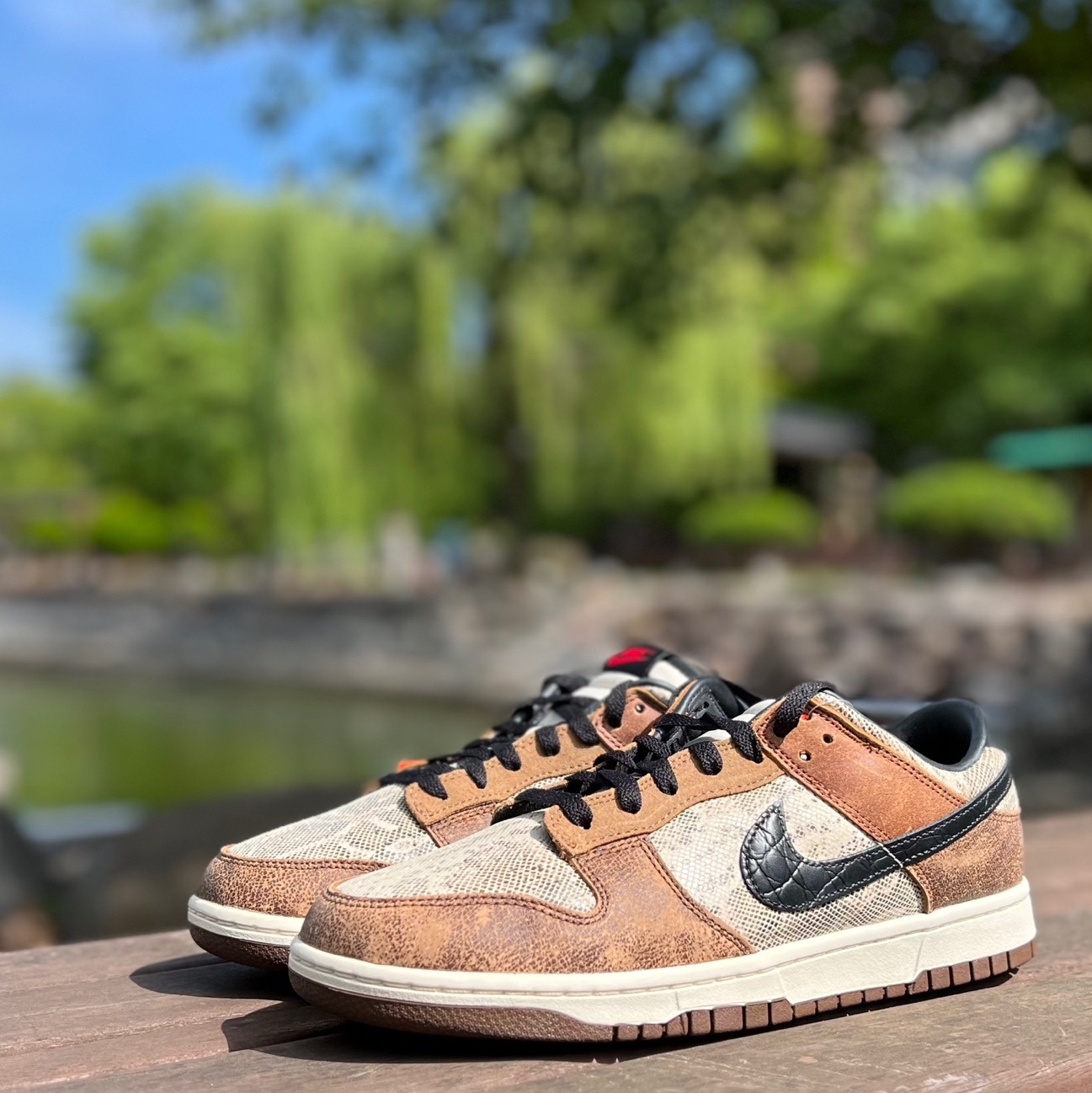 Nike Dunk Low PRM Head to Head 착용 스타일 - 1