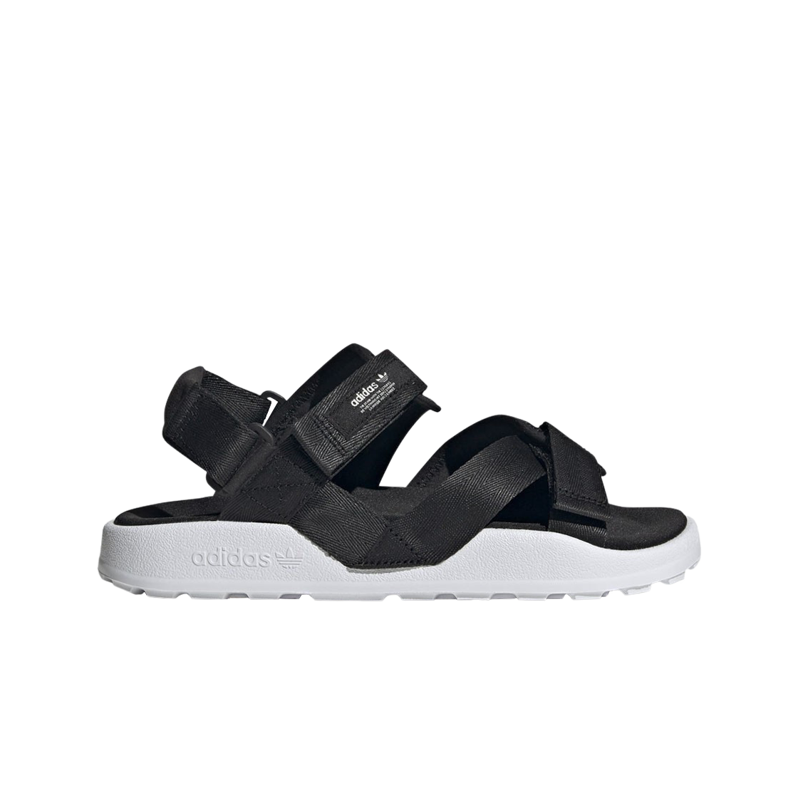 HP2184 (W) Adidas Adilette Adventure Sandal Core Black Cloud White