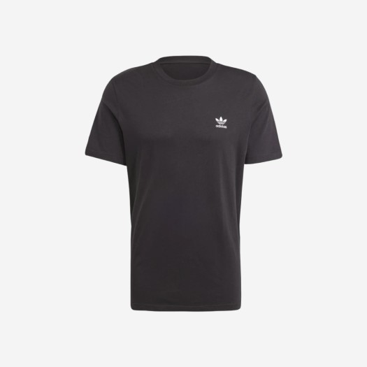 아디다스 트레포일 에센셜 티셔츠 블랙 - US 사이즈