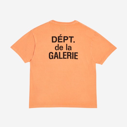 갤러리 디파트먼트 프렌치 티셔츠 플로 오렌지