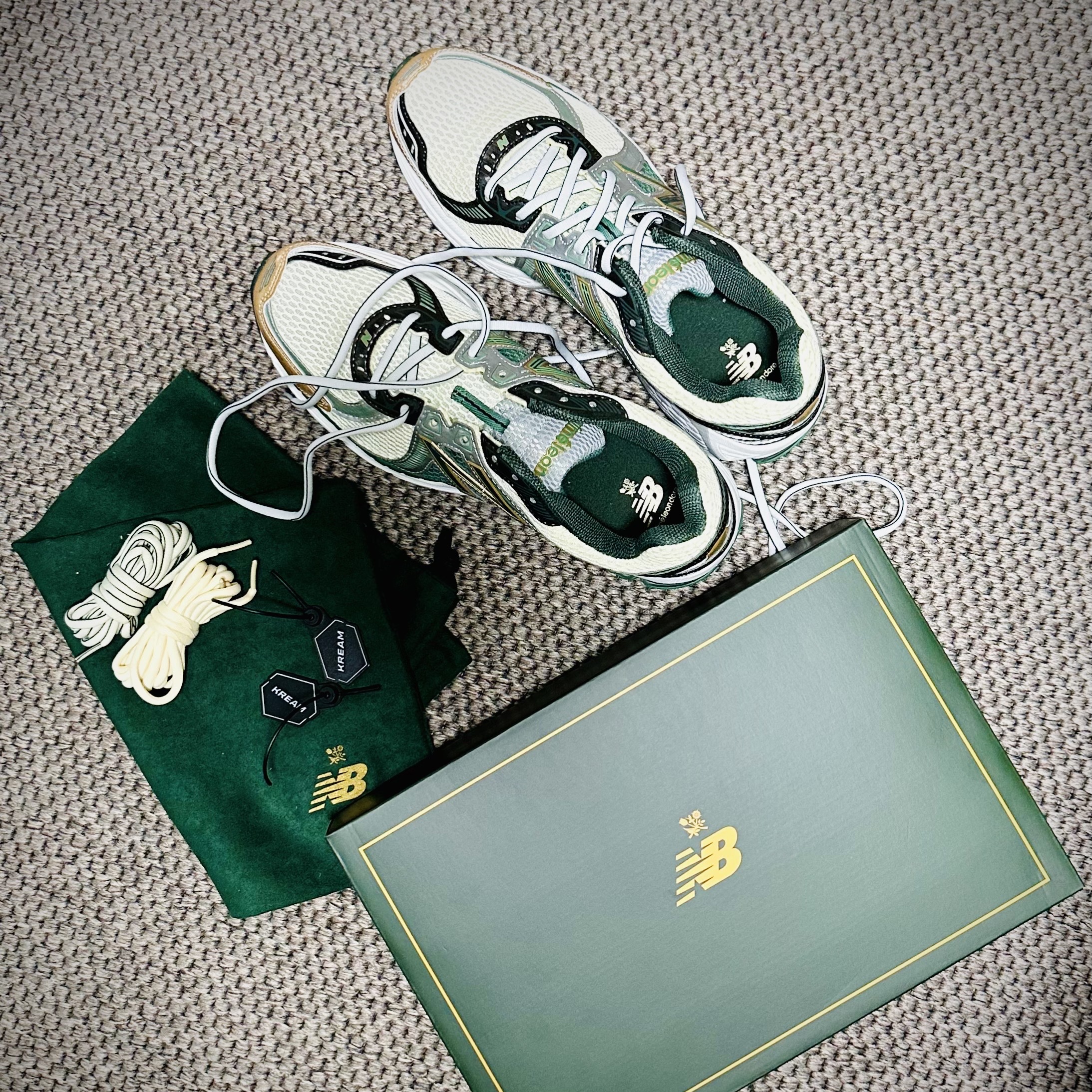 New Balance x Aime Leon Dore 860v2 Green 착용 스타일