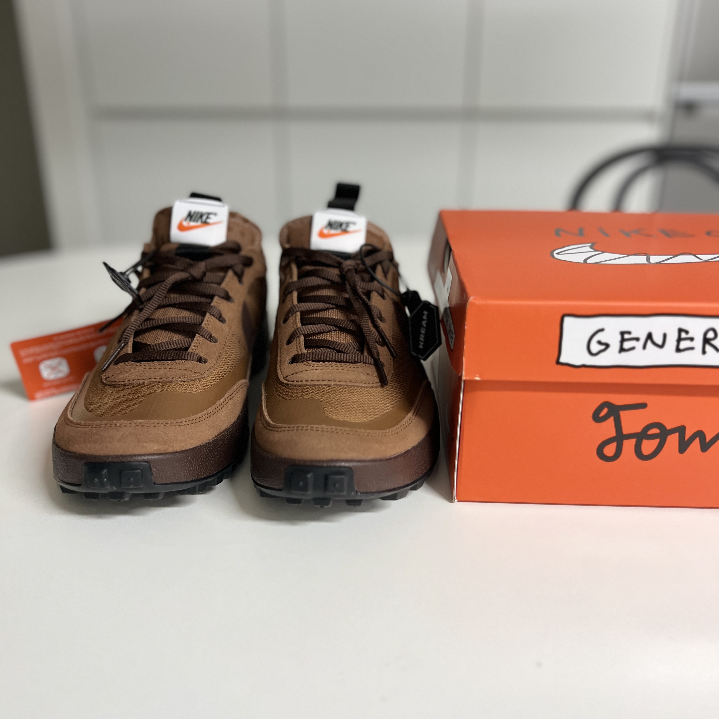 Nike x Tom Sachs General Purpose Shoe Brown 착용 스타일 - 3