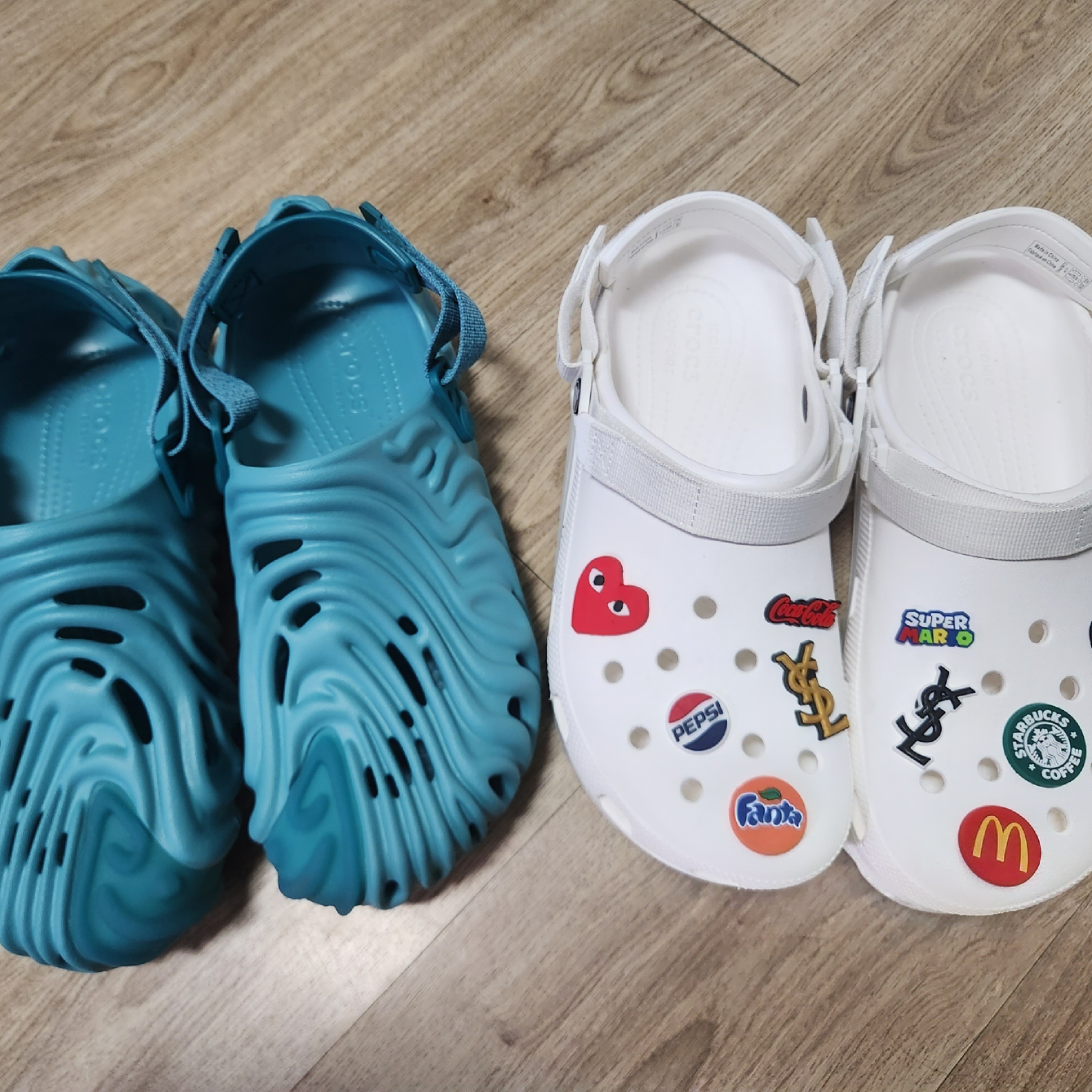 Crocs x Salehe Bembury Pollex Clog Tide 착용 스타일 - 4