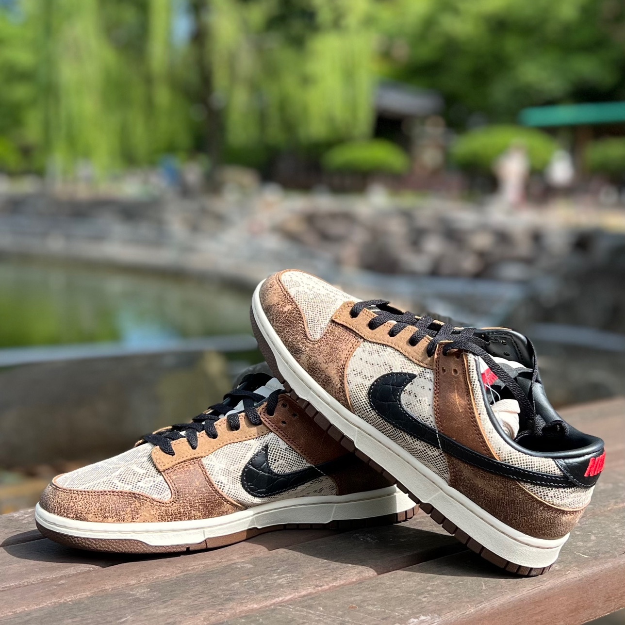 Nike Dunk Low PRM Head to Head 착용 스타일 - 3