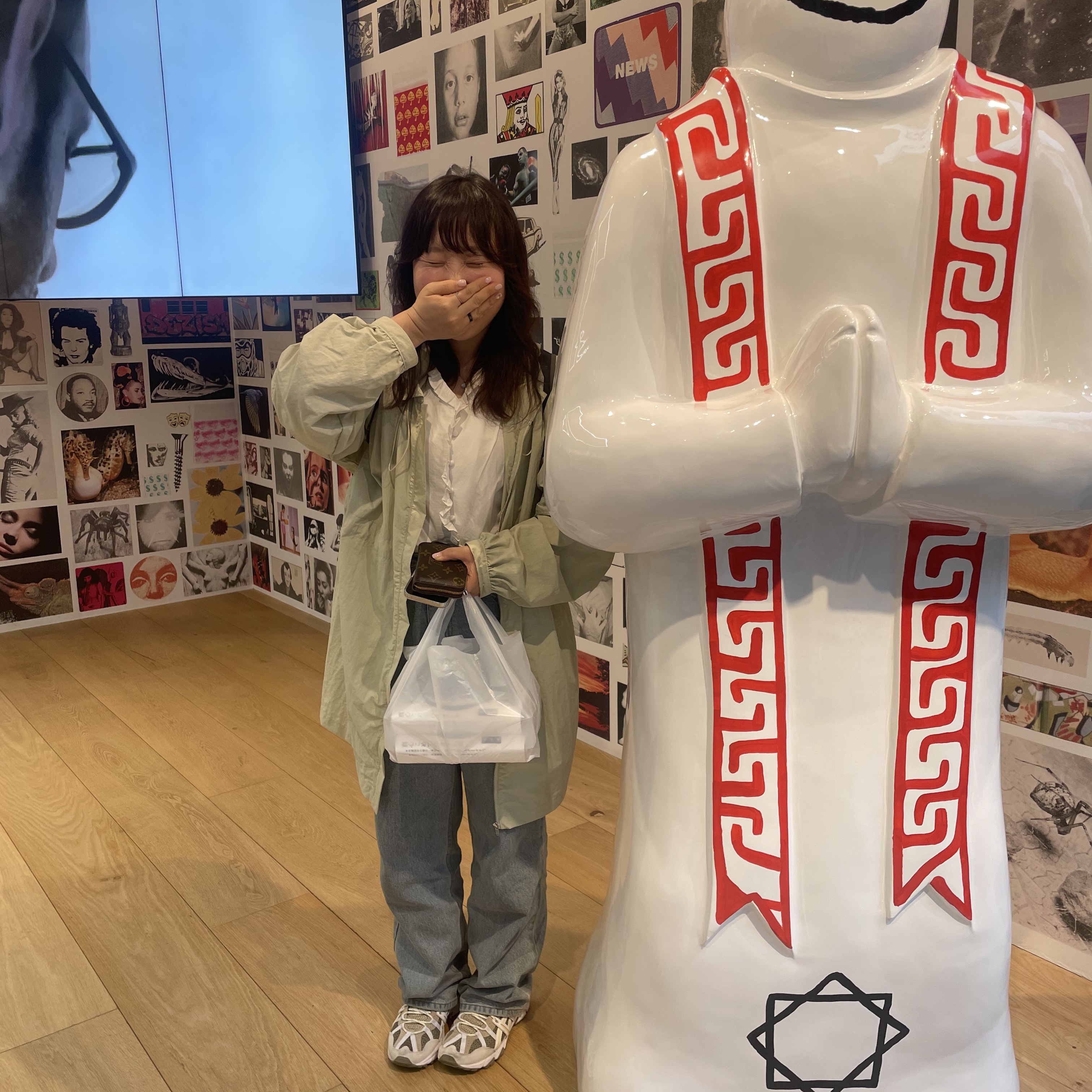 (W) Asics Gel-Sonoma 15-50 Mink White 착용 스타일