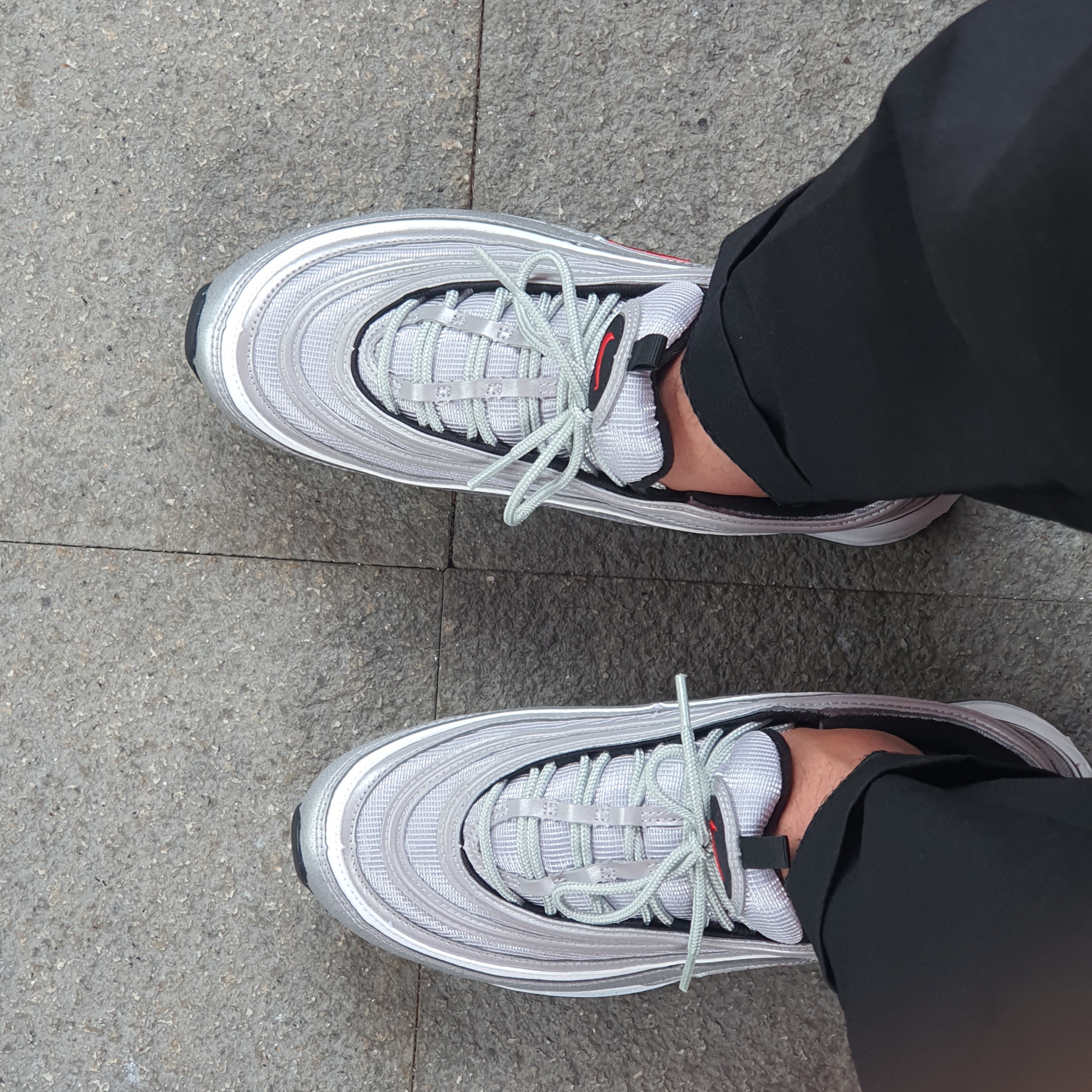Nike Air Max 97 OG Silver Bullet 2022 착용 스타일