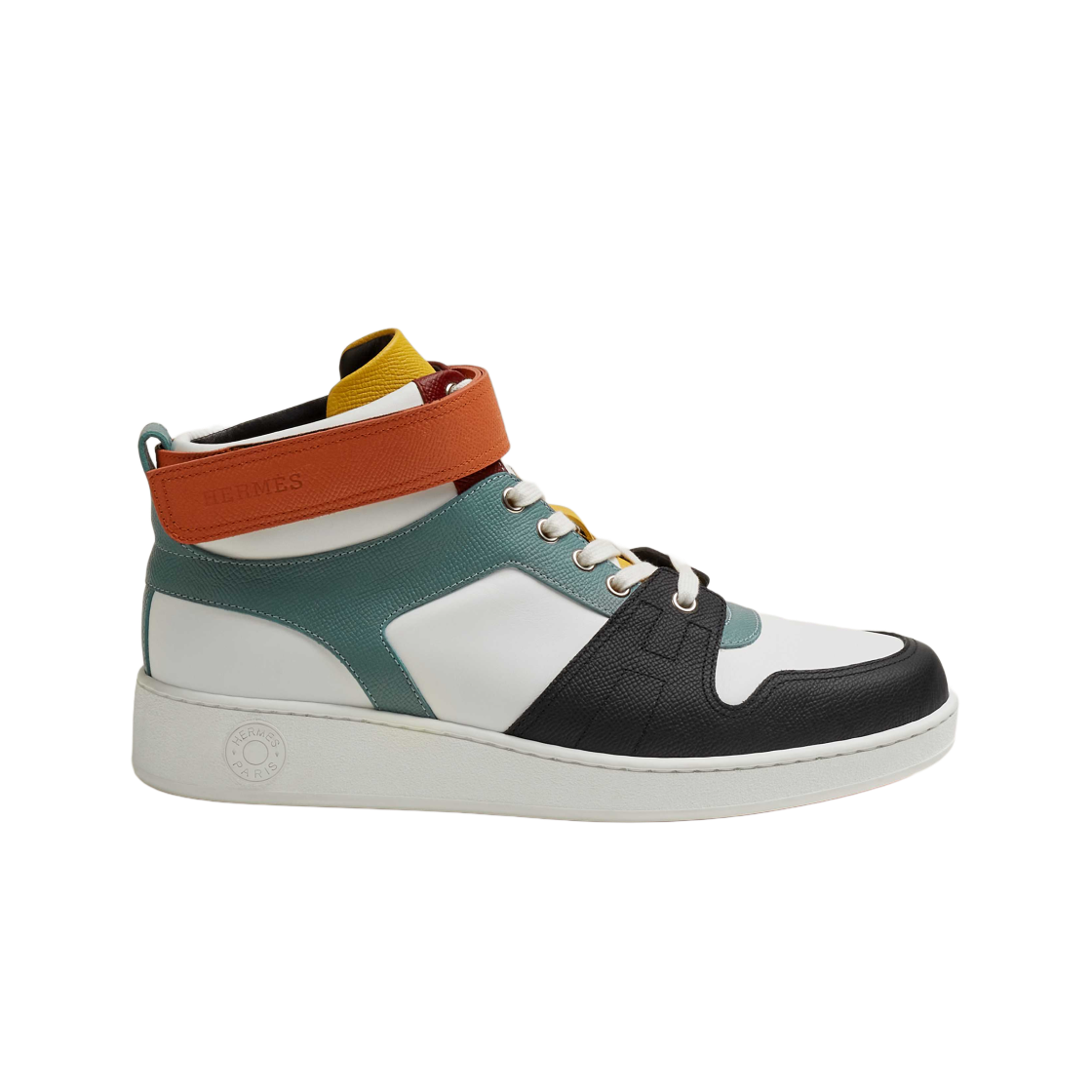 에르메스 프리스타일 스니커즈 앱송 카프스킨 & 멀티꼴로르 블랑(Hermes Freestyle Sneakers Epsom Calfskin & Multicolore Blanc) - 1