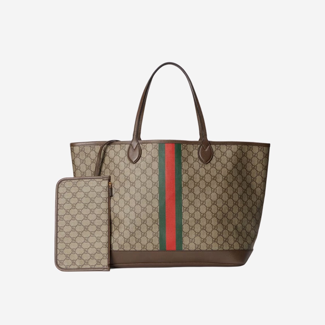 Gucci GG Ophidia Large Tote Bag Beige Ebony 상세 이미지 1