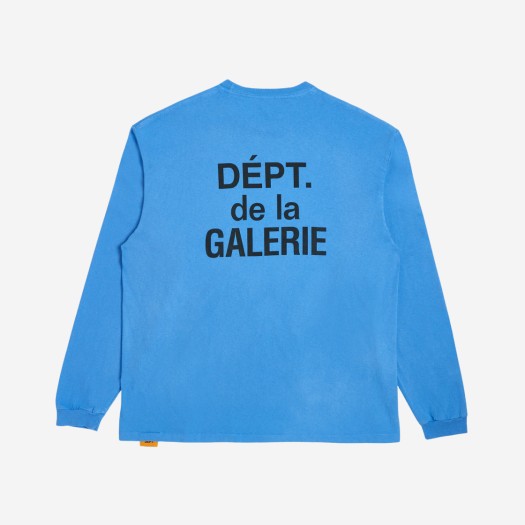 갤러리 디파트먼트 디파트 드 라 갤러리 롱슬리브 포켓 티셔츠 블루