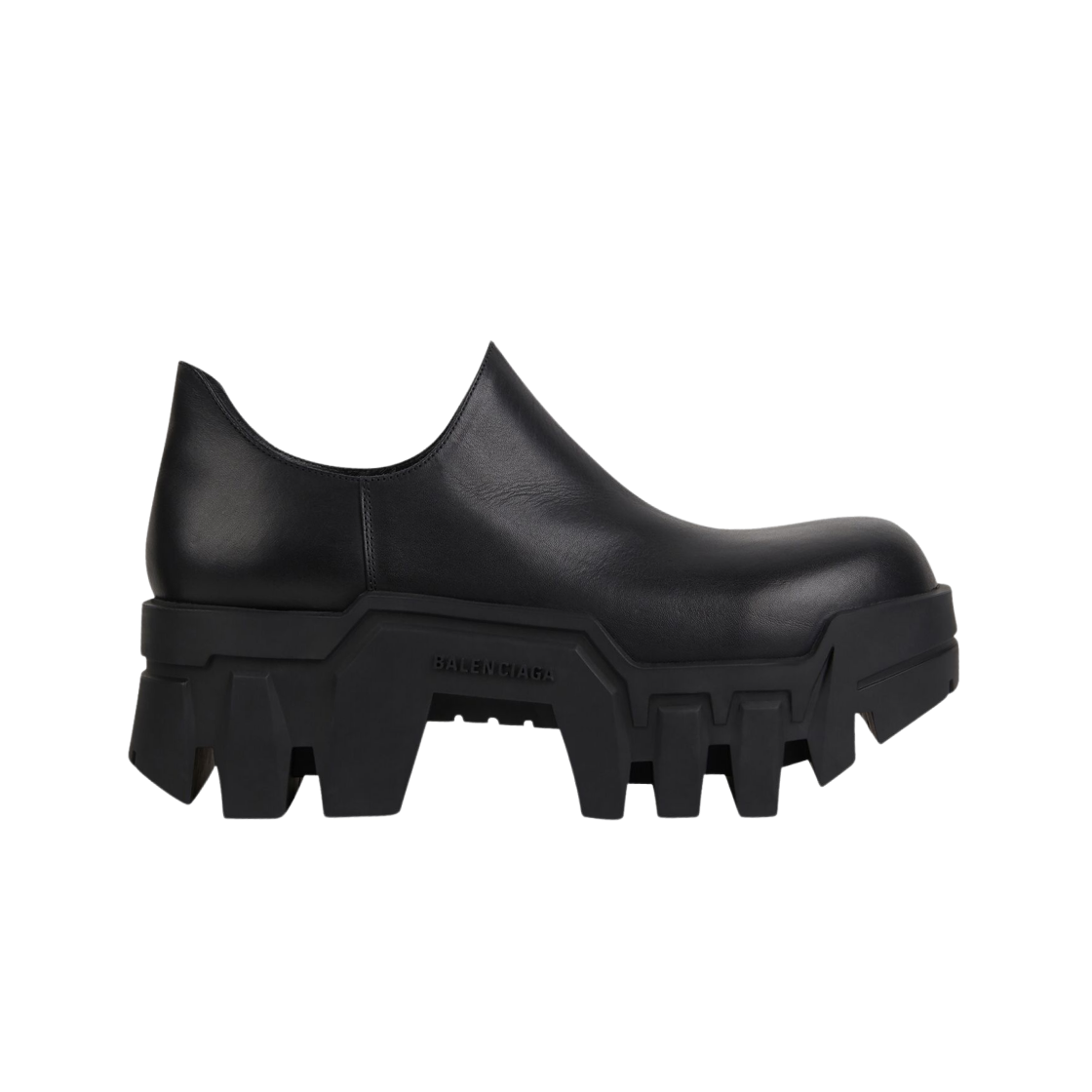 (W) 발렌시아가 불도저 미니 부츠 블랙((W) Balenciaga Bulldozer Mini Boot Black) - 1