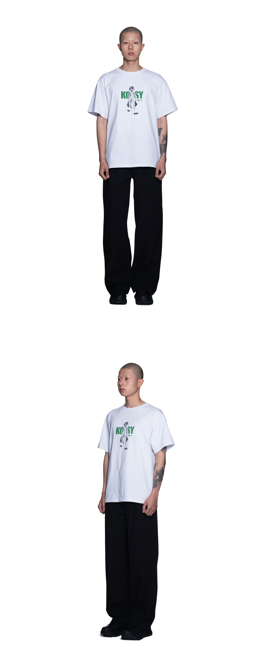 【SANSAN GEAR】 23SS SANSAN KOESY WELT T-SHIRT WHITE SAN SAN GEAR] 23SS SANSAN KOESY WELT T-SHIRT WHITE 正規品