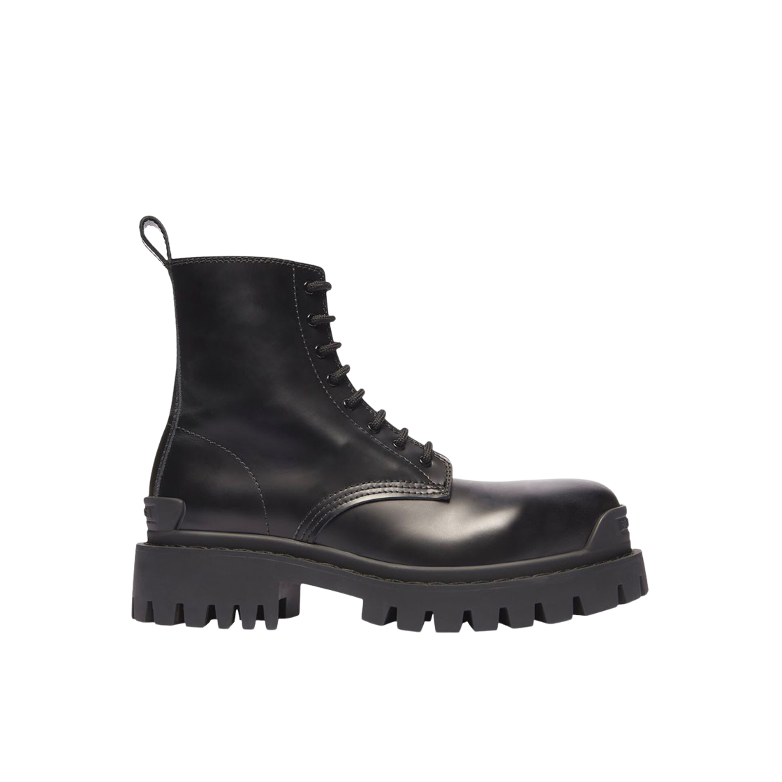 (W) 발렌시아가 스트라이크 레이스업 부츠 블랙((W) Balenciaga Strike Lace-Up Boot Black) - 1