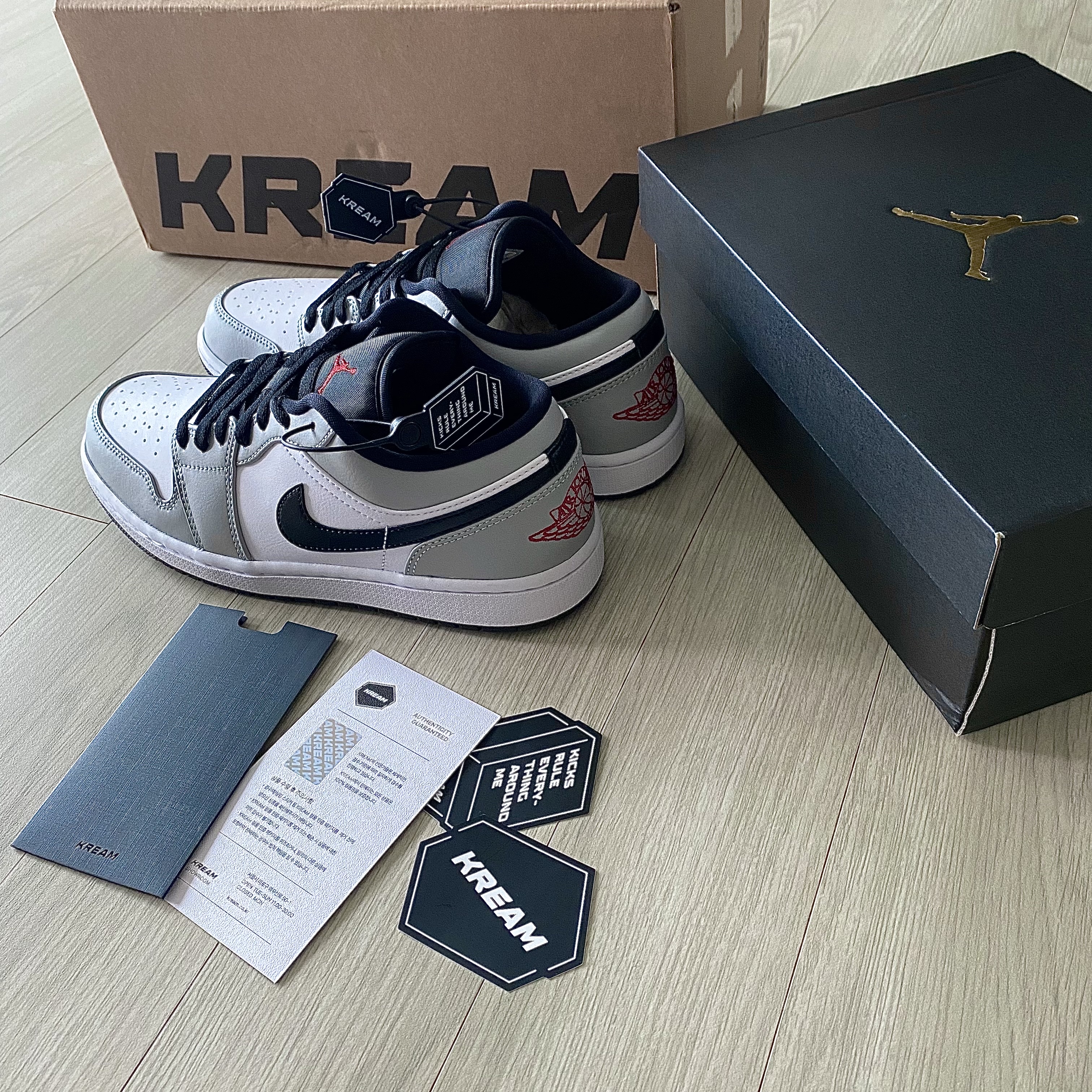 Jordan 1 Low Light Smoke Grey 착용 스타일