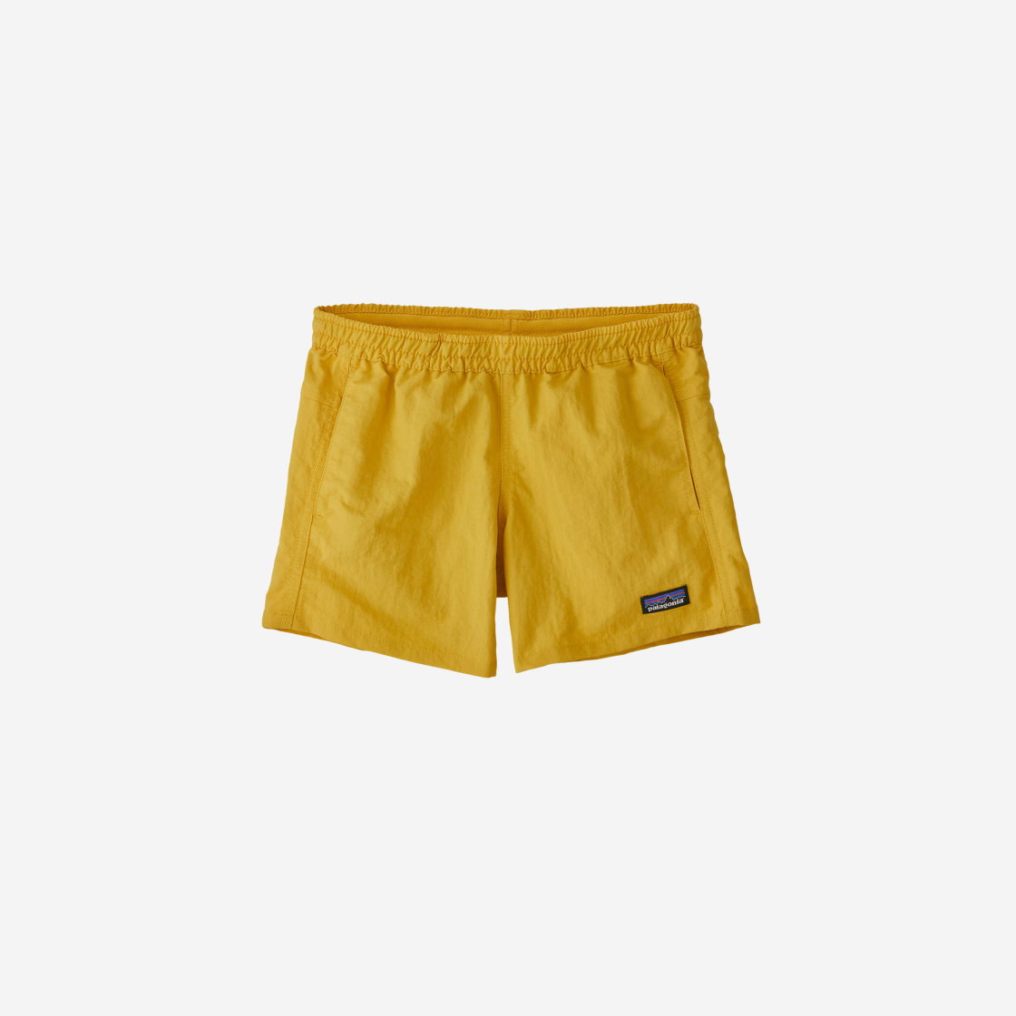 (키즈) 파타고니아 배기스 쇼츠 4인치 언라인드 샤인 옐로우 Patagonia KREAM