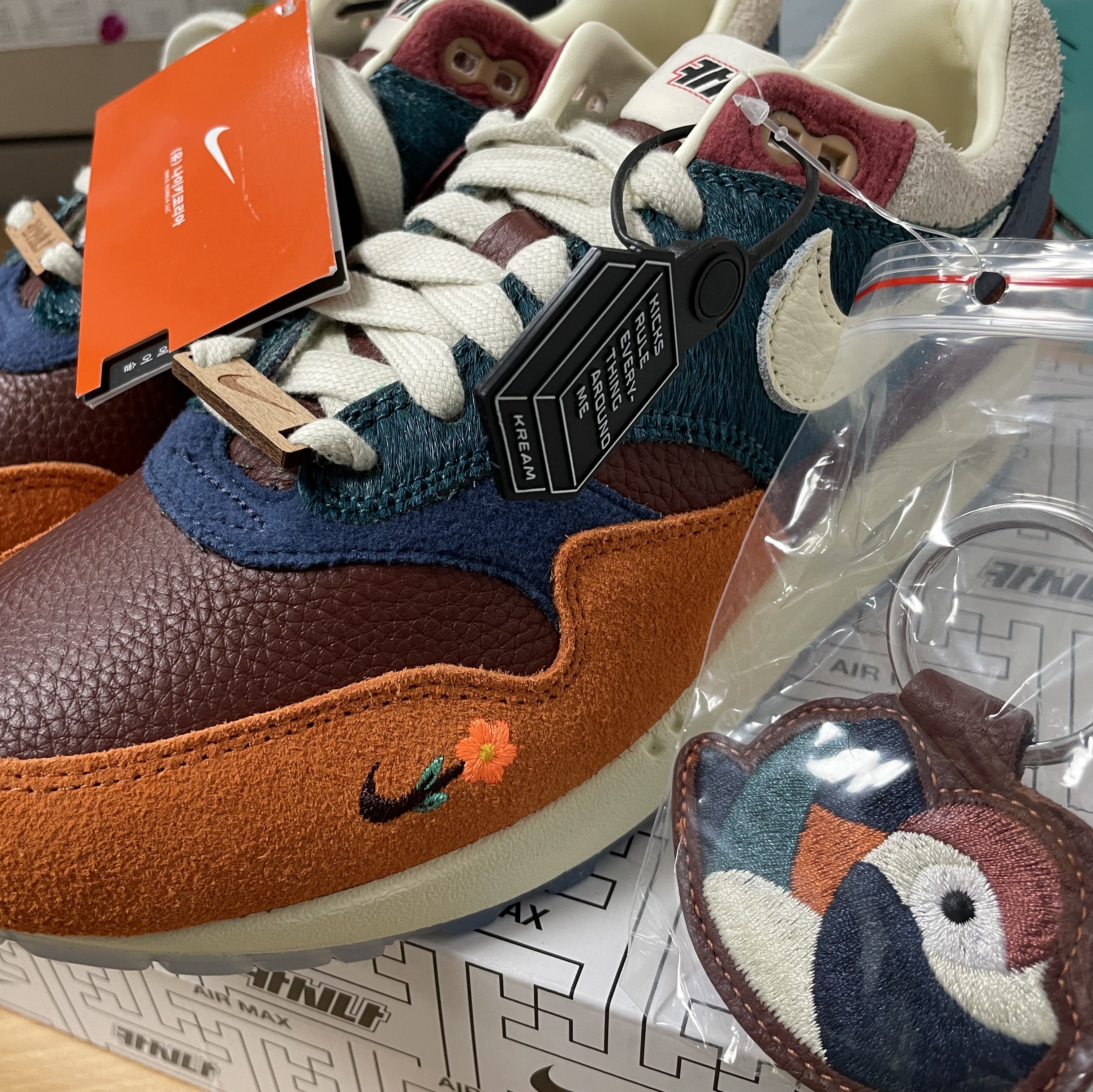 Nike x Kasina Air Max 1 SP Won-Ang Orange 착용 스타일