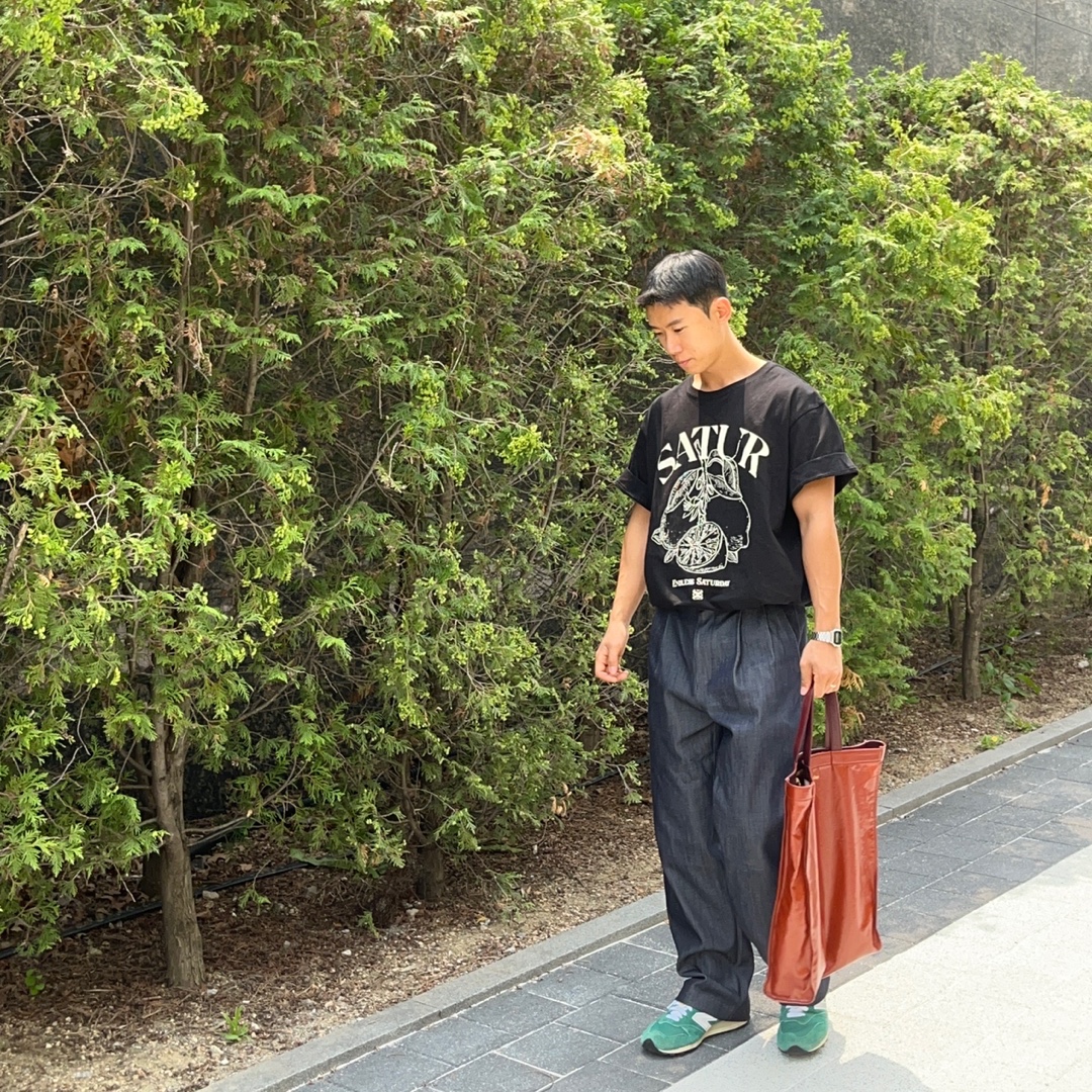 New Balance x Aime Leon Dore 1300 Botanical Green 착용 스타일 - 3