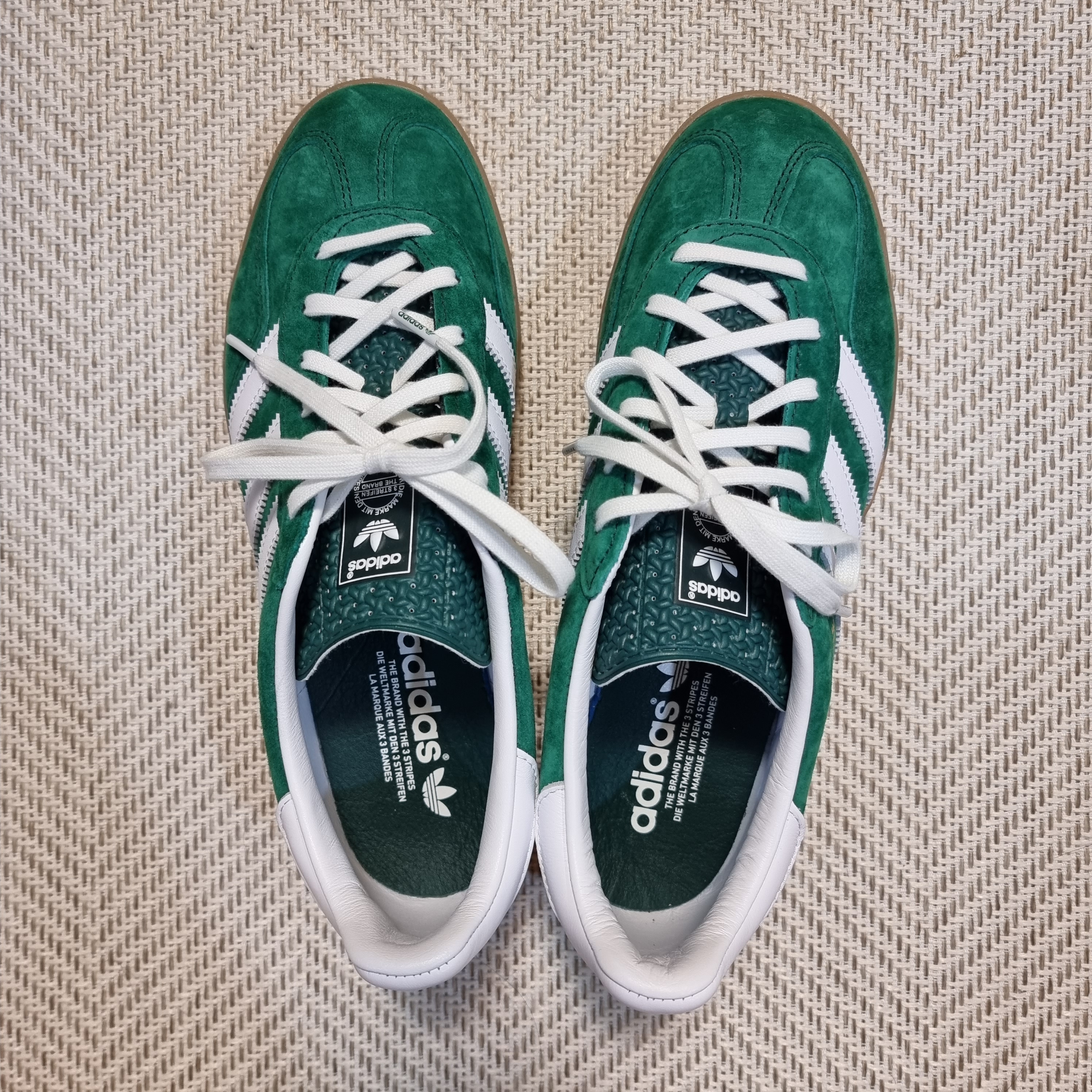 Adidas Gazelle Indoor Collegiate Green 착용 스타일 - 1