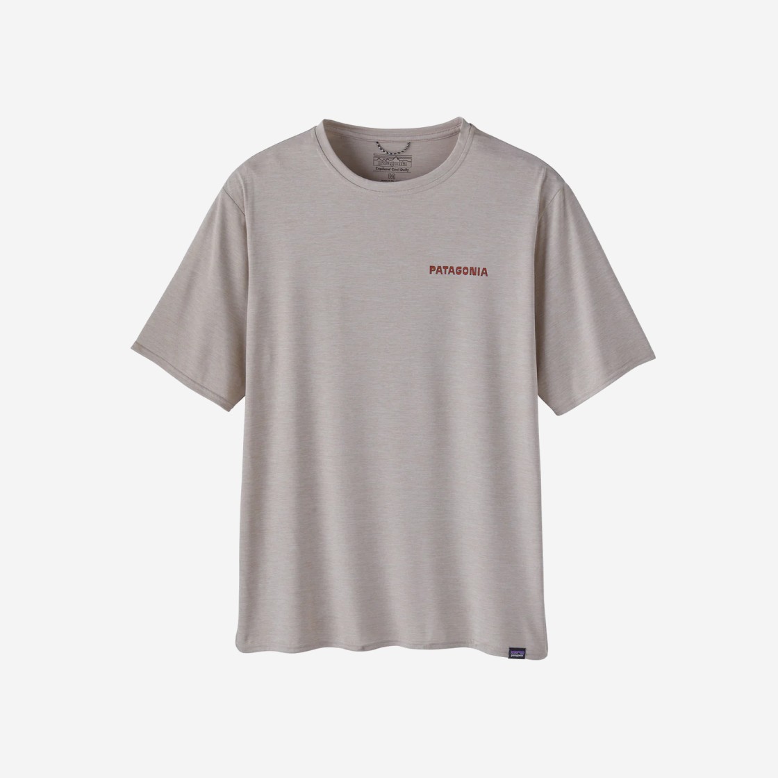 Patagonia Capilene Cool Daily Graphic T-Shirt Waters Summit Swell Pumice X-Dye 상세 이미지 2