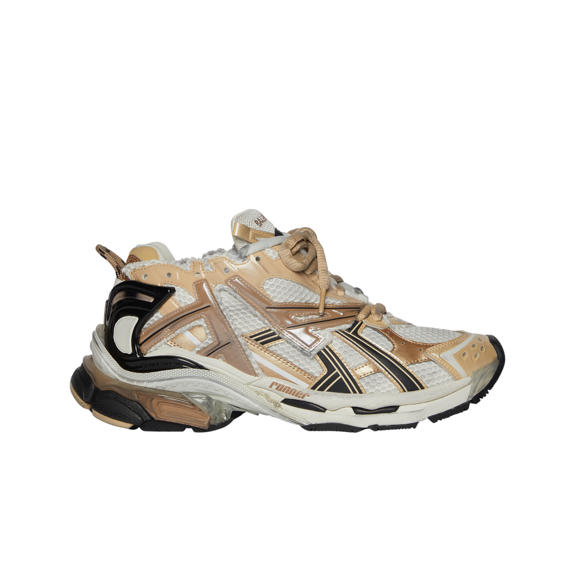 677402W3RB39891 (W) Balenciaga Runner Sneakers Beige