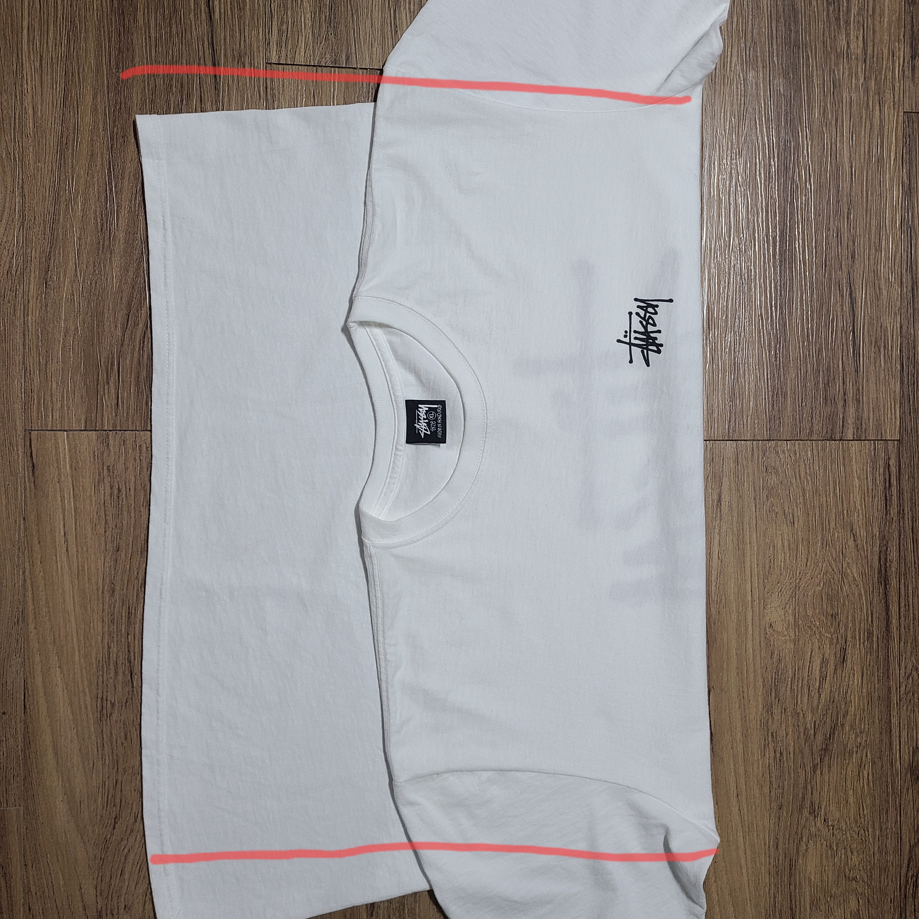 Stussy Basic Stussy T-Shirt White 2023 착용 스타일 - 1