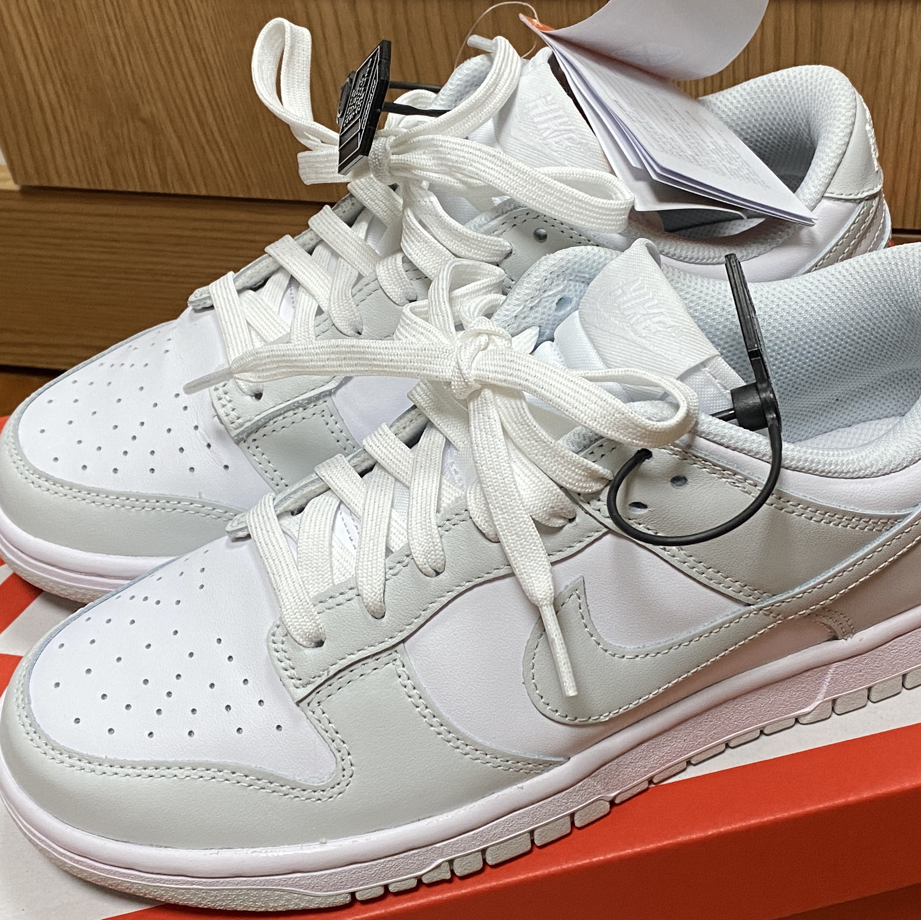 (W) Nike Dunk Low Photon Dust 착용 스타일 - 2