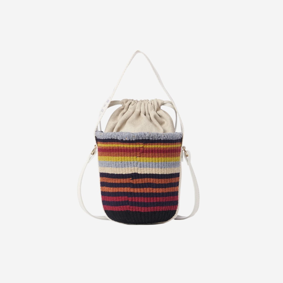 Chloe Small Woody Basket White Multicolor 상세 이미지 2