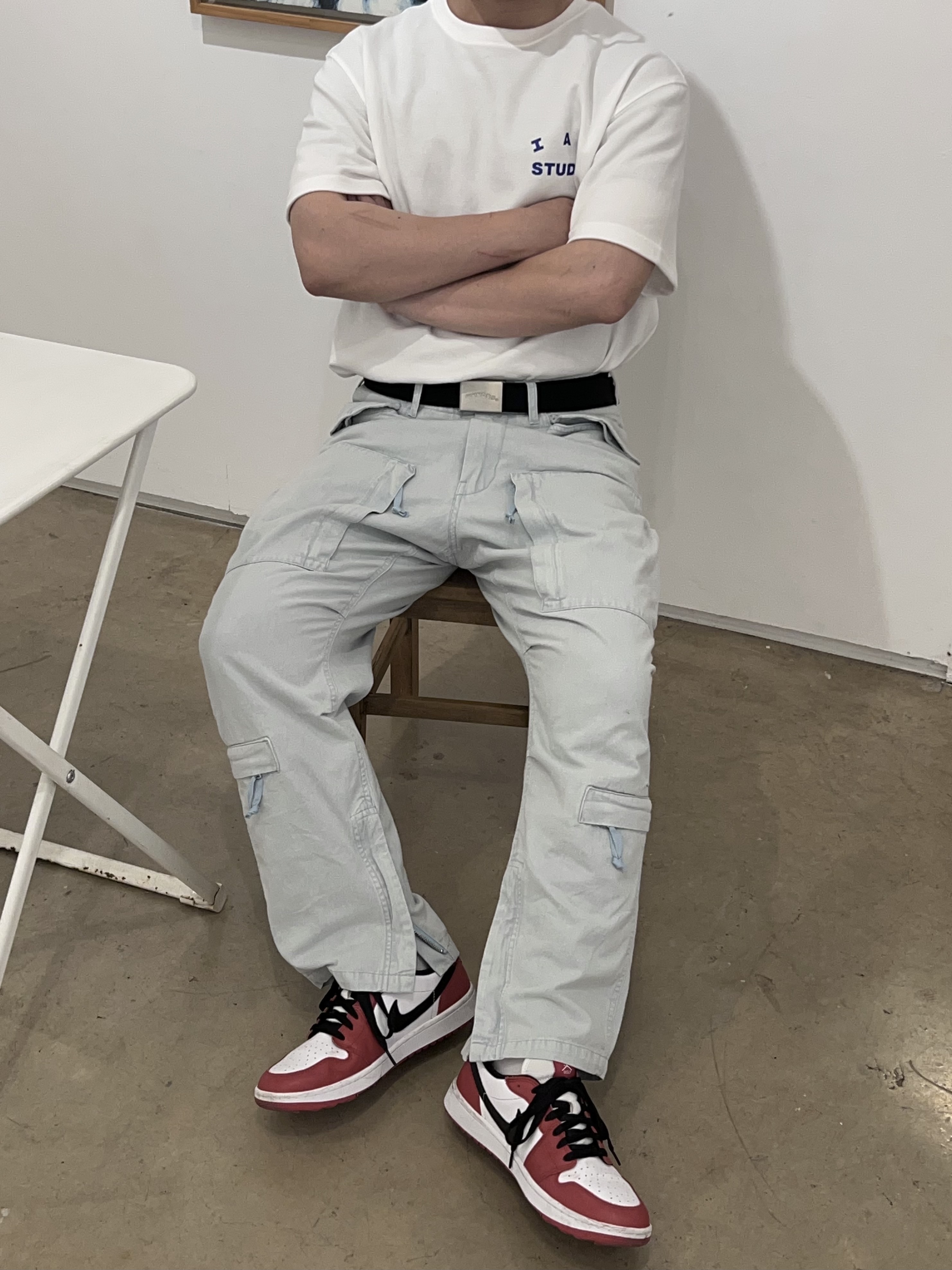 IAB Studio 10th Anniversary T-Shirts Pack White & Black (2 Pack), Jordan 1 Low Golf Chicago 착용 스타일