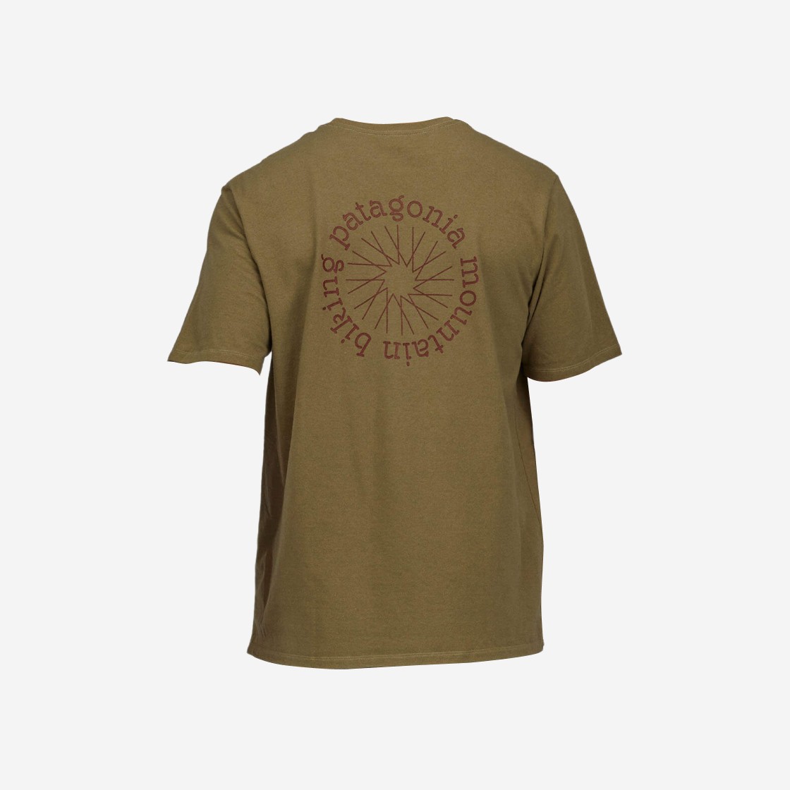 Patagonia Spoke Stencil Responsibili-Tee Moray Khaki 상세 이미지 1