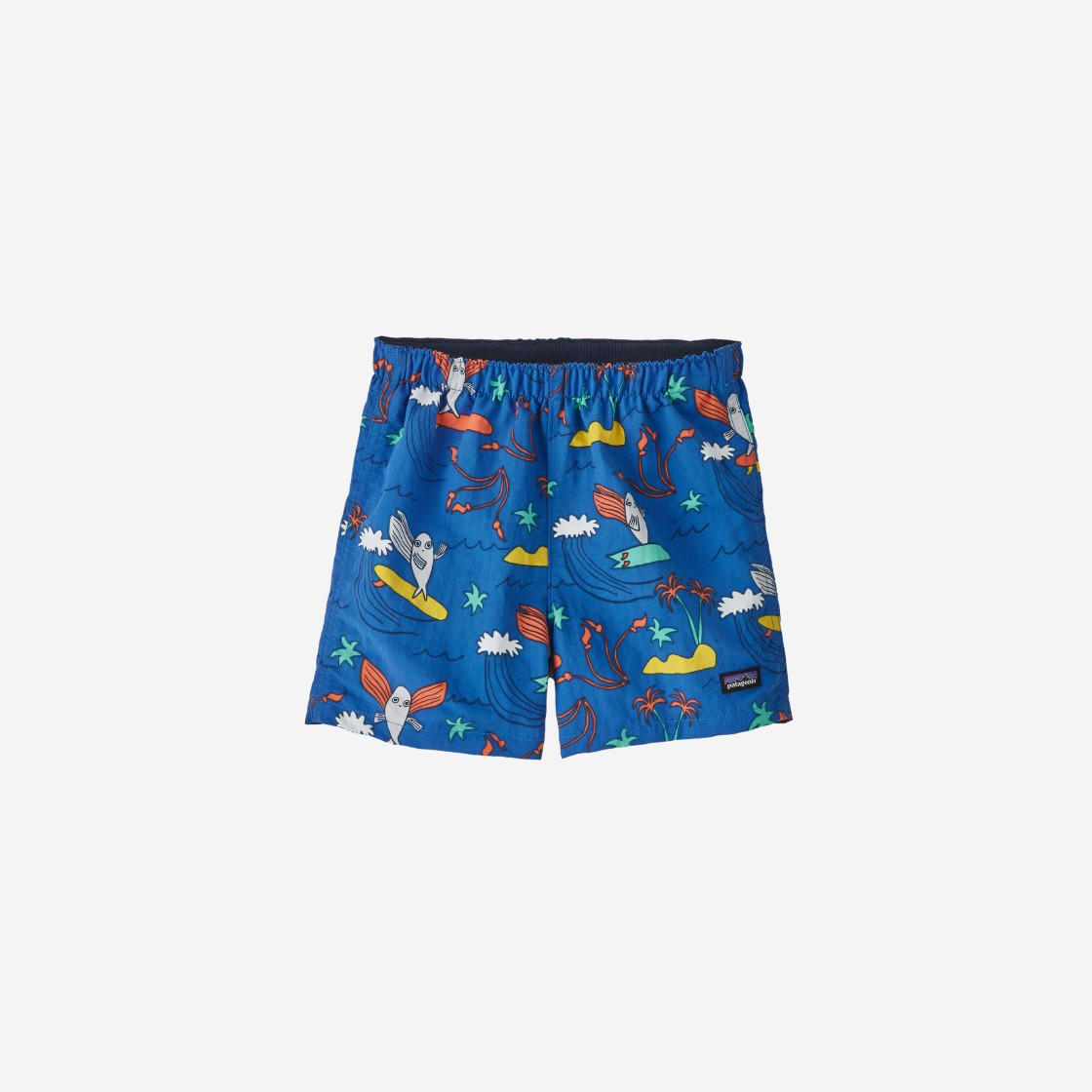 (Baby) Patagonia Baggies Shorts Happy Jam Bayou Blue 상세 이미지 1