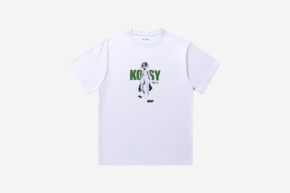 산산기어 코에시 시리즈 티셔츠 화이트 - 23SS | Sansan Gear 산산기어 코에시 시리즈 티셔츠 화이트 - 23SS | Sansan Gear