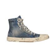 (W) Balenciaga Paris High Top Sneakers Blue