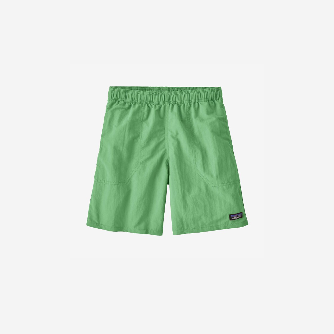 (Kids) Patagonia Baggies Shorts 7 Inch Lined Bloom Green 상세 이미지 1