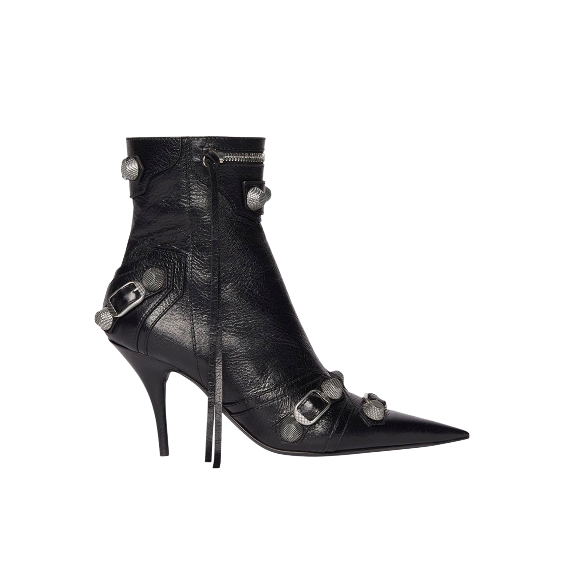 (W) 발렌시아가 카골 90mm 부티 블랙((W) Balenciaga Cagole 90mm Bootie Black) - 1
