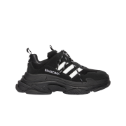 (W) Balenciaga x Adidas Triple S Sneakers Black