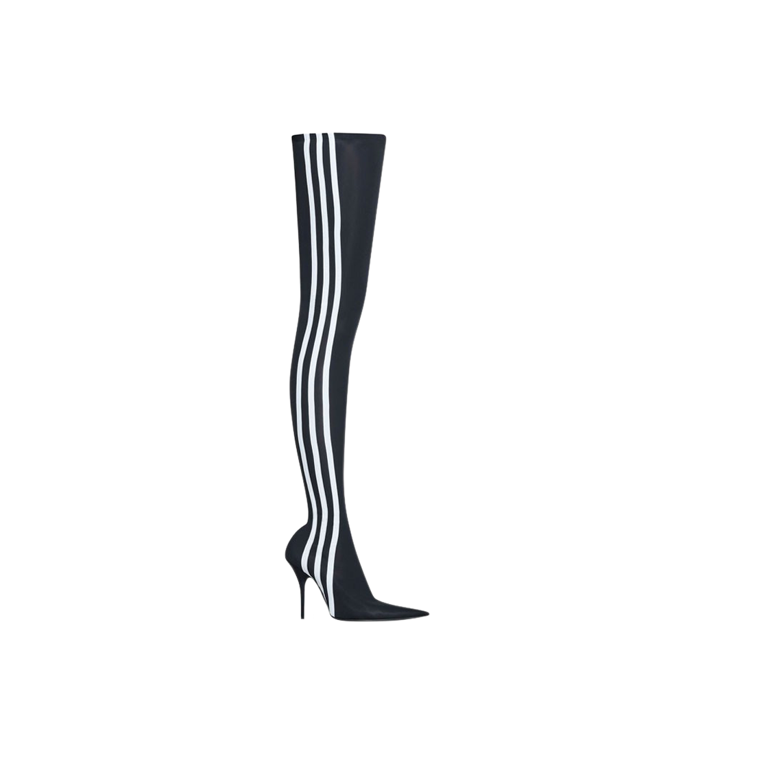 (W) 발렌시아가 x 아디다스 나이프 110mm 오버 더 니 부츠 블랙((W) Balenciaga x Adidas Knife 110mm Over The Knee Boot Black) - 1