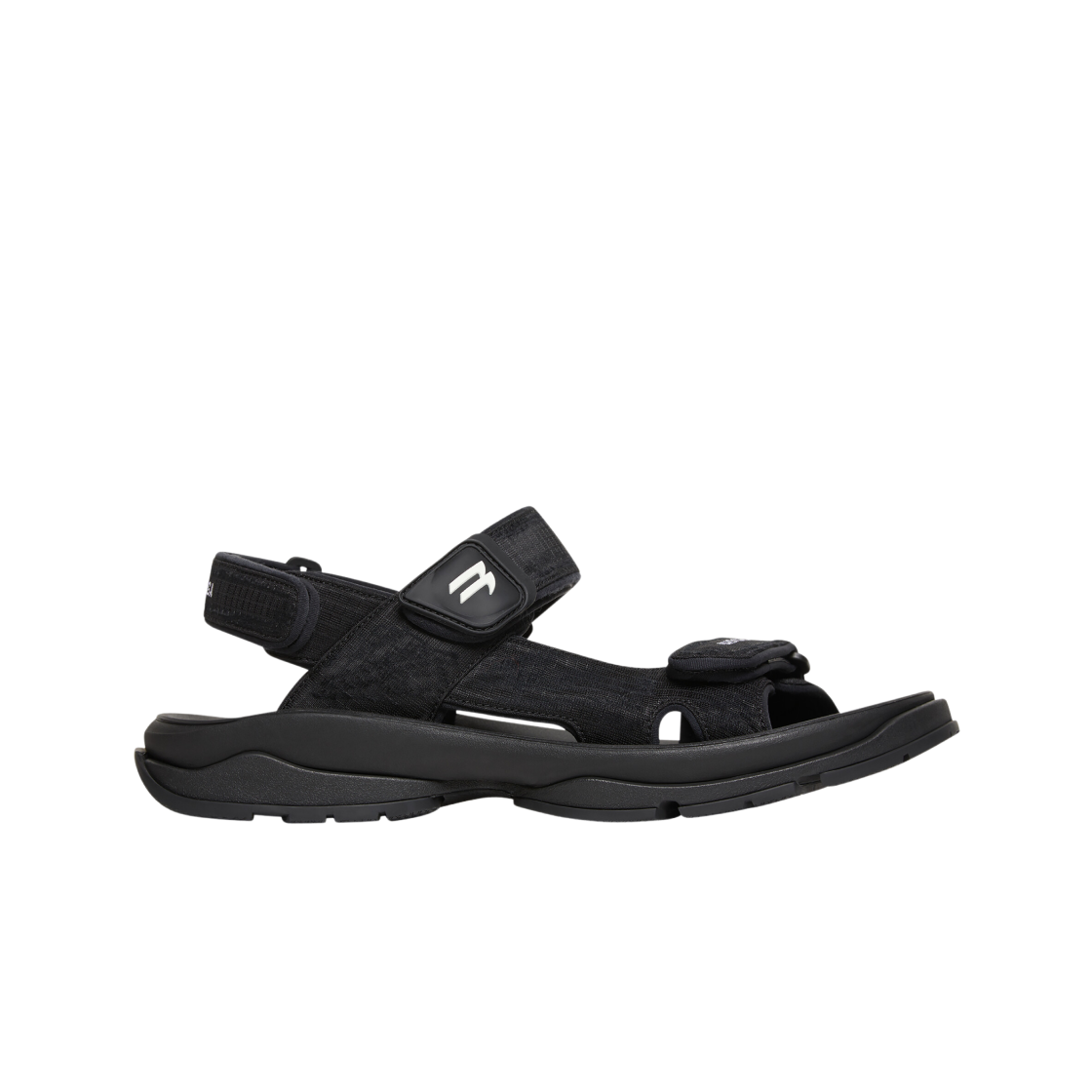 706277W2CCA1000 (W) Balenciaga Tourist Sandal Black