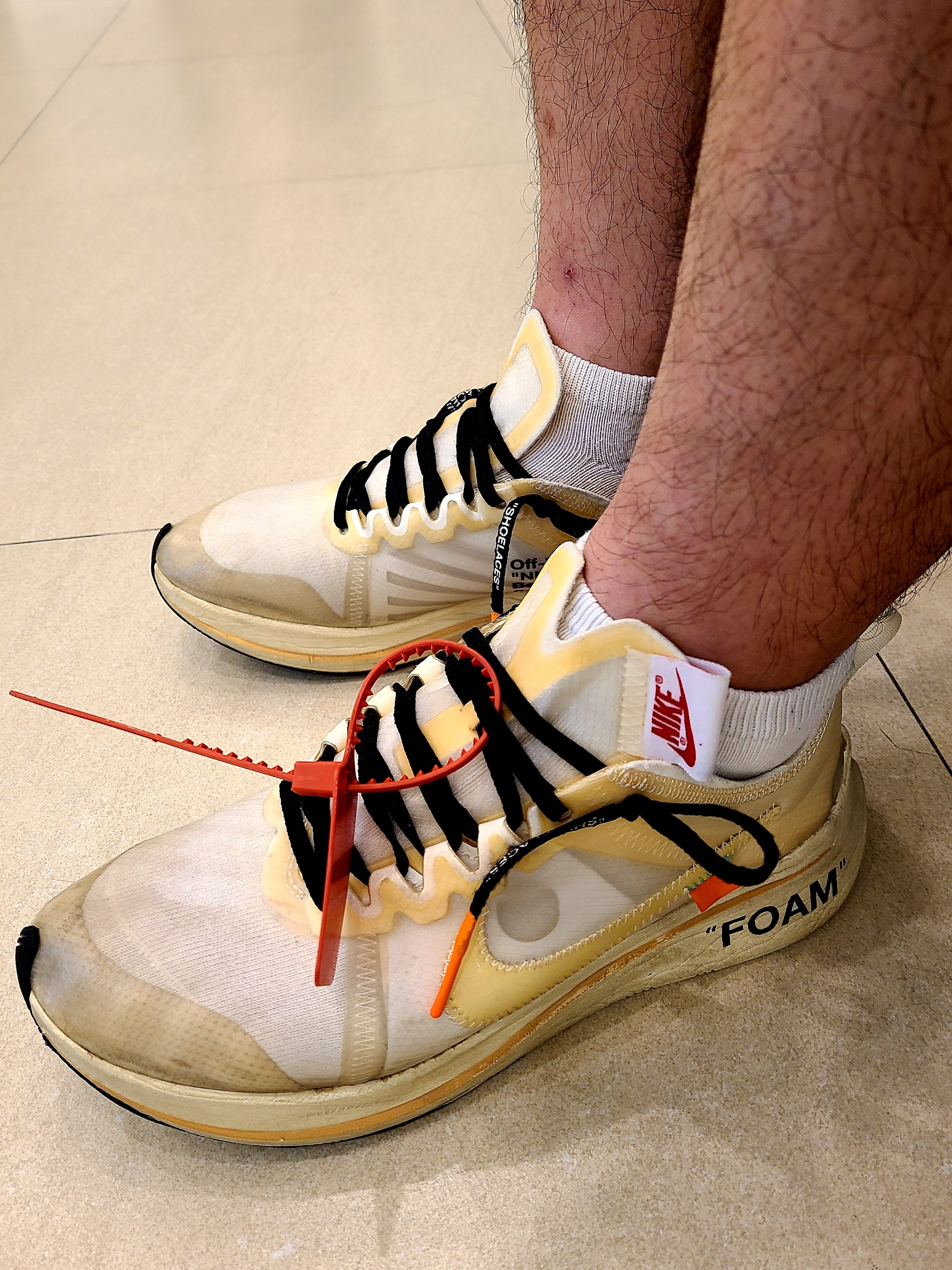 Nike x Off-White Zoom Fly SP The Ten 착용 스타일