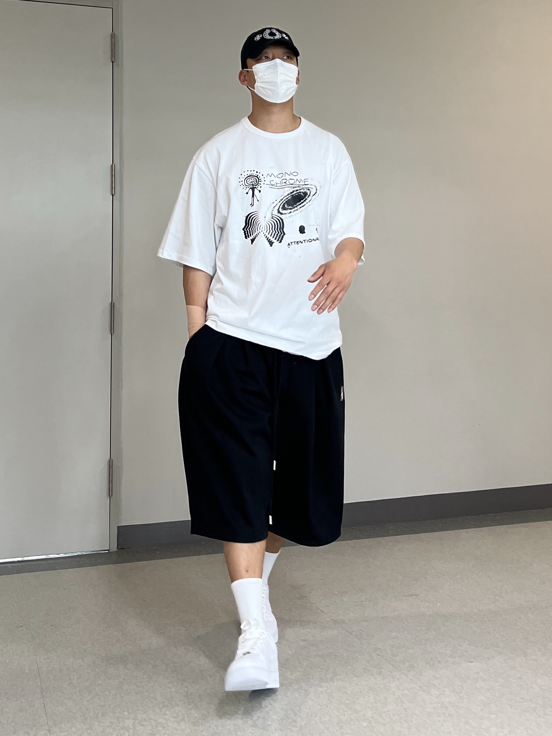 Nike x Supreme Air Force 1 Low White 착용 스타일 - 1