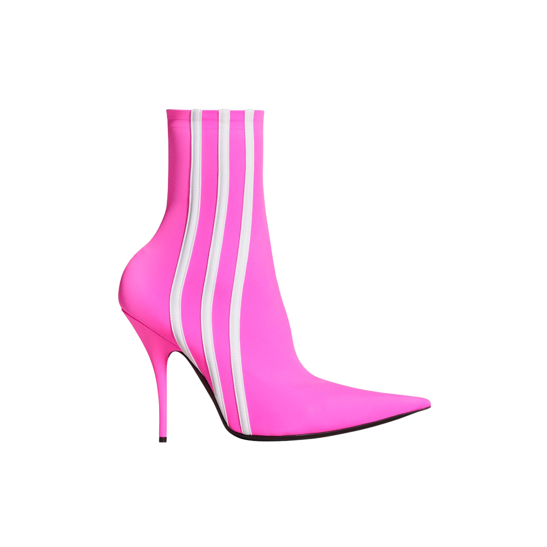 (W) 발렌시아가 x 아디다스 나이프 110mm 부티 네온 핑크((W) Balenciaga x Adidas Knife 110mm Bootie Neon Pink) - 1