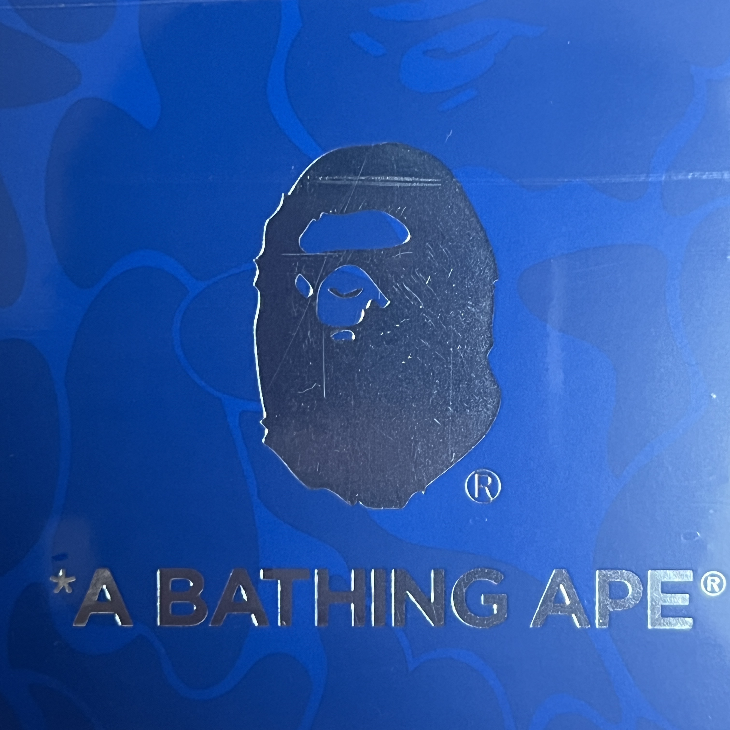 Adidas x BAPE Forum 84 Low Blue Camo 착용 스타일 - 2