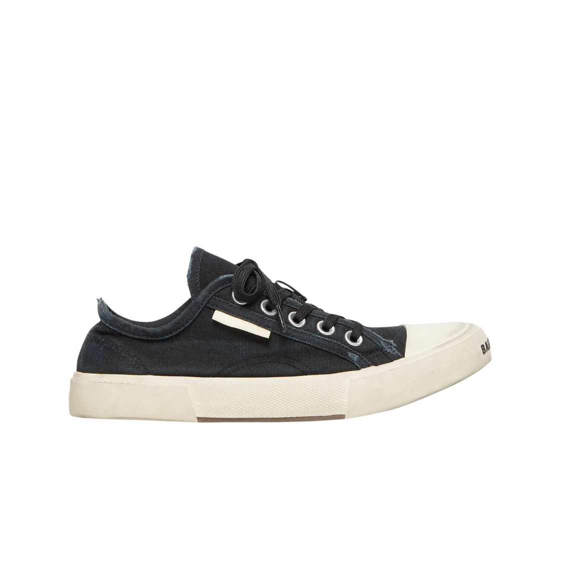 (W) 발렌시아가 파리 로우탑 스니커즈 블랙((W) Balenciaga Paris Low Top Sneakers Black) - 1