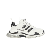 (W) Balenciaga x Adidas Triple S Sneakers White