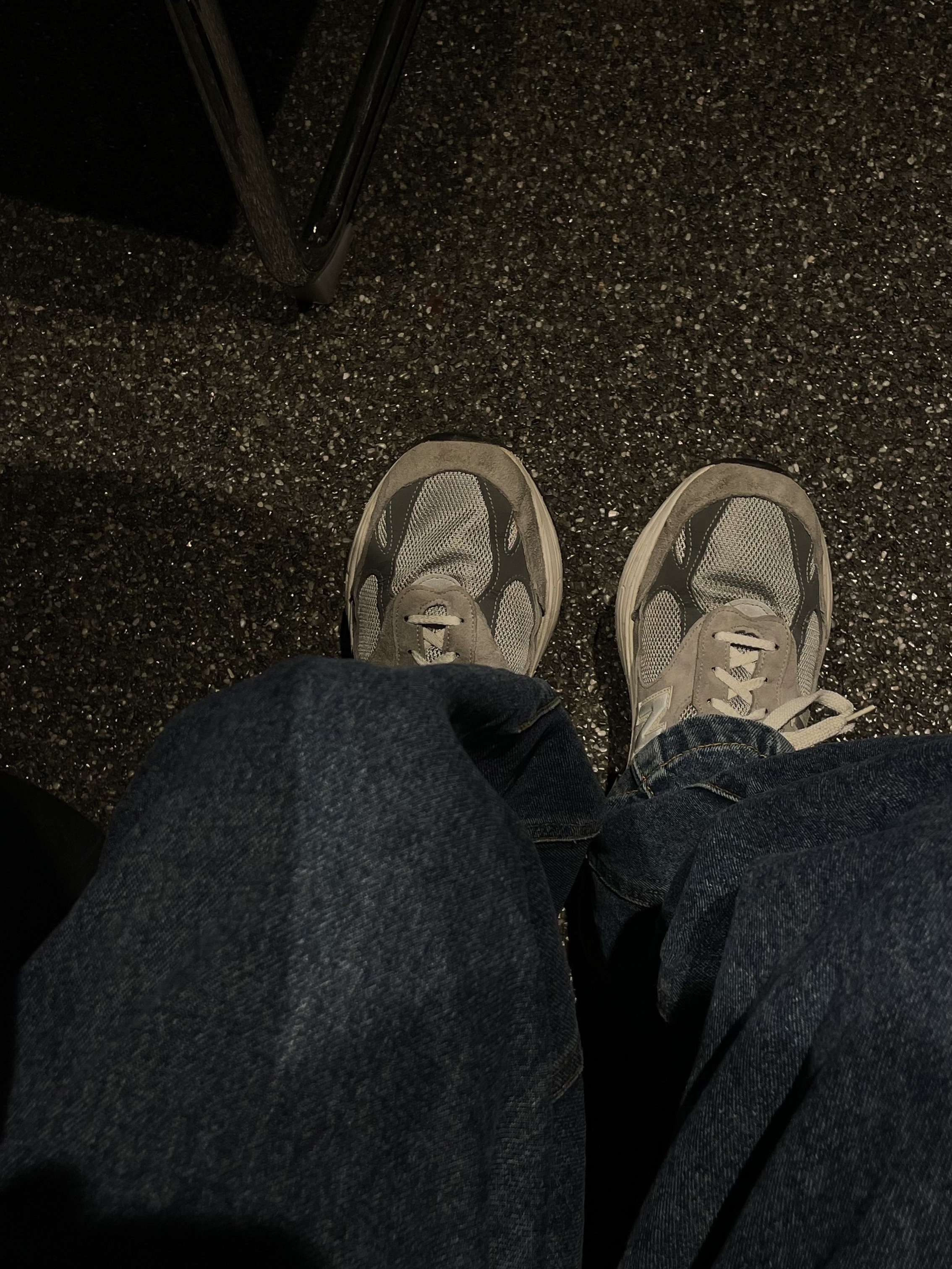 New Balance 993 Made in USA Grey - D Standard 착용 스타일 - 4