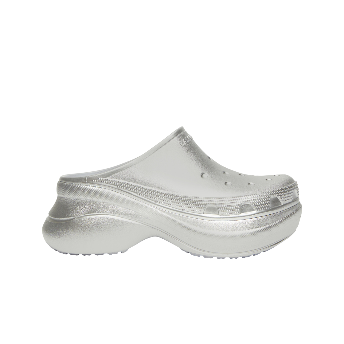 (W) 발렌시아가 x 크록스 뮬 실버((W) Balenciaga x Crocs Mule Silver) - 1