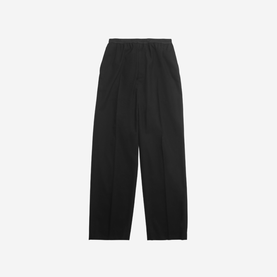 (W) Balenciaga Elastic Pants Black 상세 이미지 1