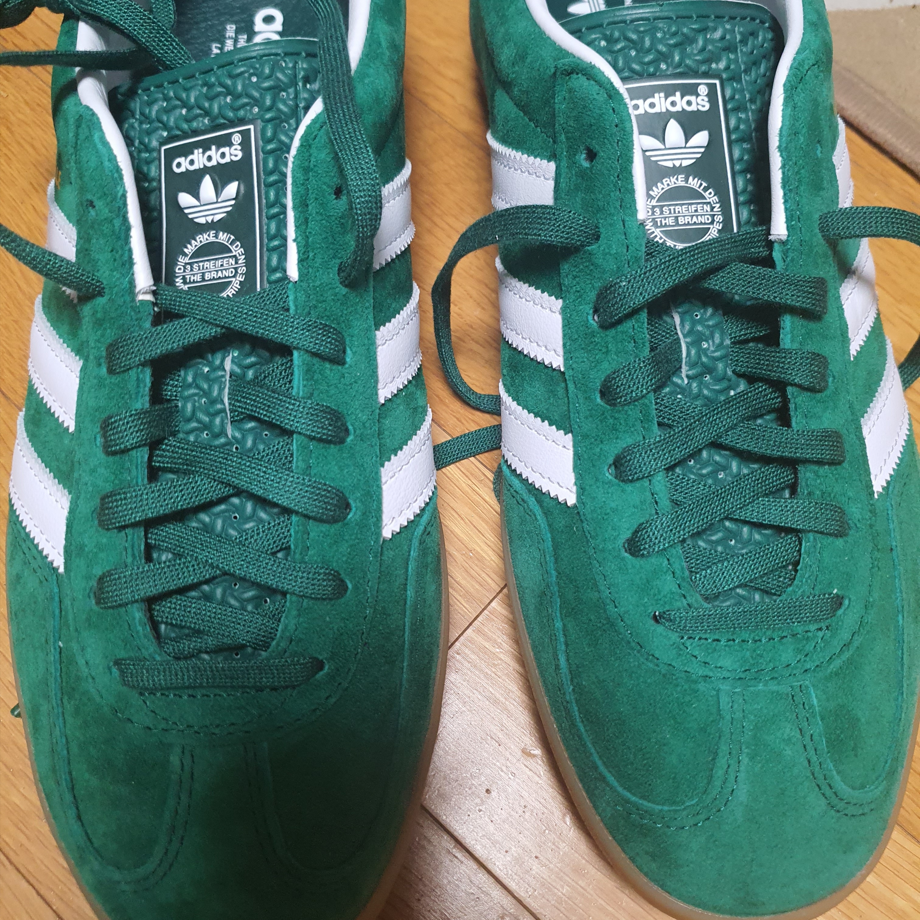 Adidas Gazelle Indoor Collegiate Green 착용 스타일 - 1