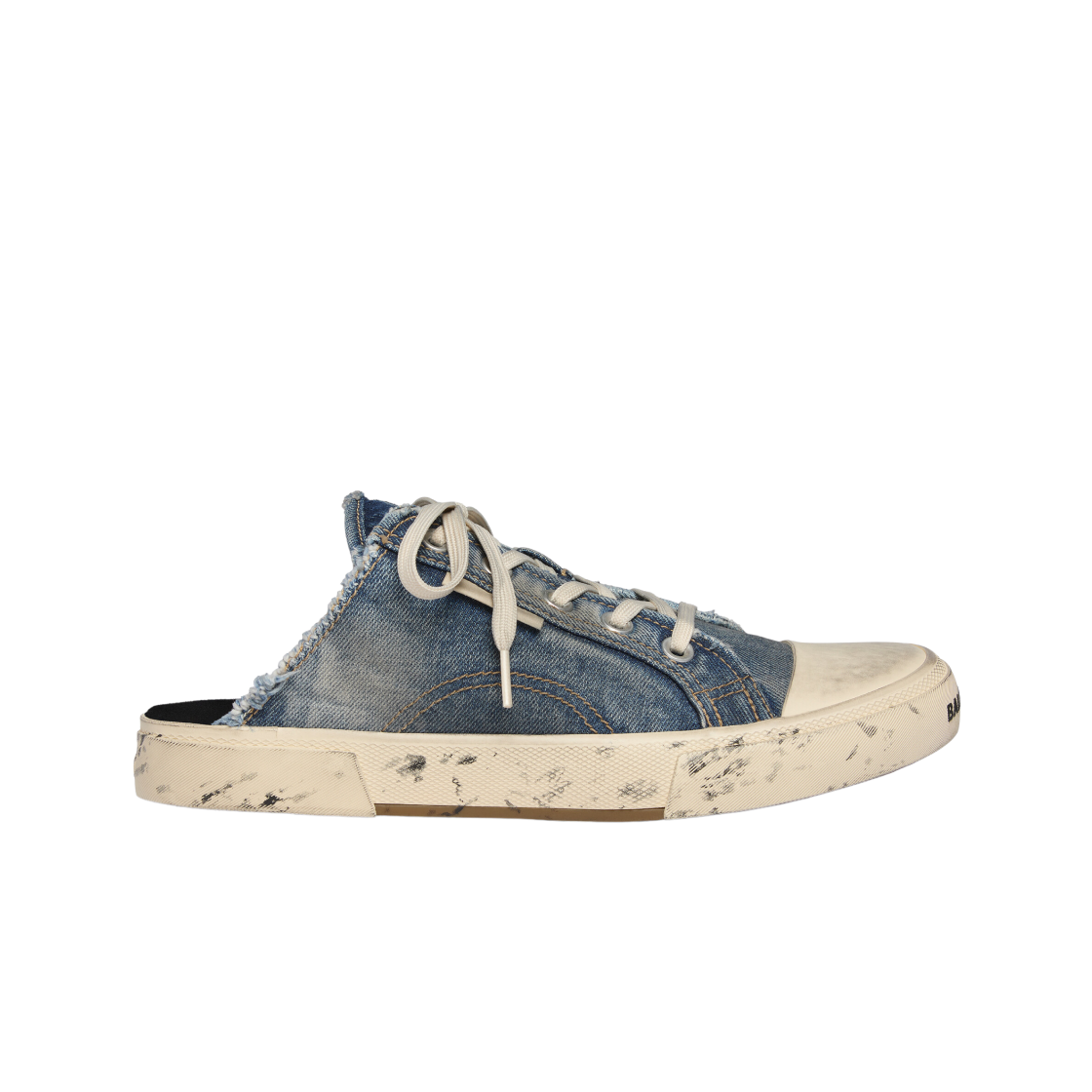 (W) 발렌시아가 파리 뮬 블루((W) Balenciaga Paris Mule Blue) - 1